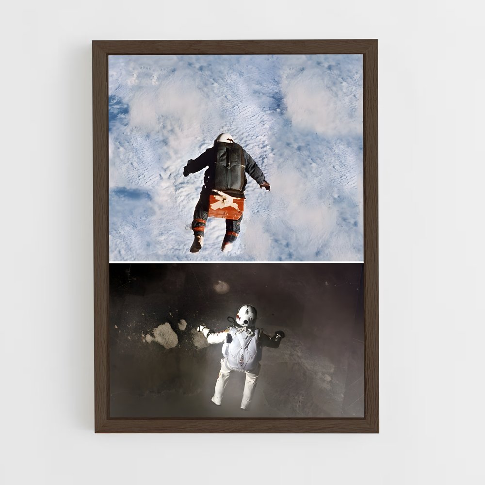 Poster Joe kittinger – affiche Parachutisme (vue 5)